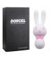 Белый вибростимулятор-зайчик Dorcel - 16 см.