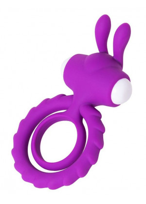 Фиолетовое эрекционное кольцо на пенис JOS  GOOD BUNNY
