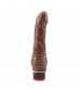 Коричневый вибратор 7.6” Vibe Cock - 19,5 см.