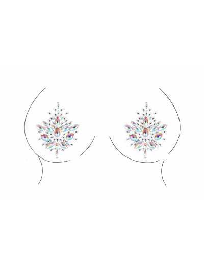 Сверкающие пэстисы Dazzling Nipple Bling Sticker