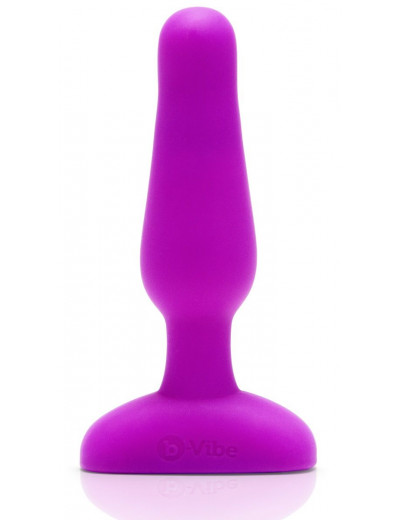 Анальная вибропробка NOVICE REMOTE CONTROL PLUG FUCHSIA - 10,2 см.
