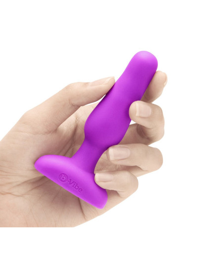 Анальная вибропробка NOVICE REMOTE CONTROL PLUG FUCHSIA - 10,2 см.