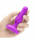 Анальная вибропробка NOVICE REMOTE CONTROL PLUG FUCHSIA - 10,2 см.