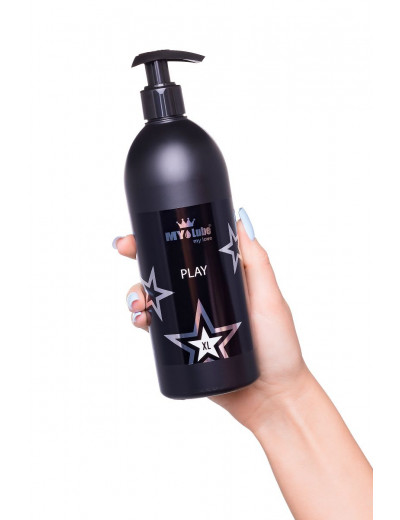 Лубрикант на водной основе для использования с секс-игрушками MyLube PLAY - 500 мл.