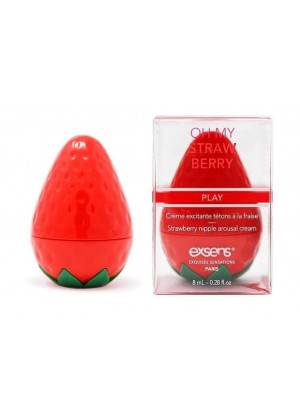 Крем для стимуляции сосков Oh My Strawberry - 8 мл.