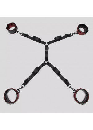 Изысканный набор фиксаций на кровати Reversible Under Mattress Restraint Set