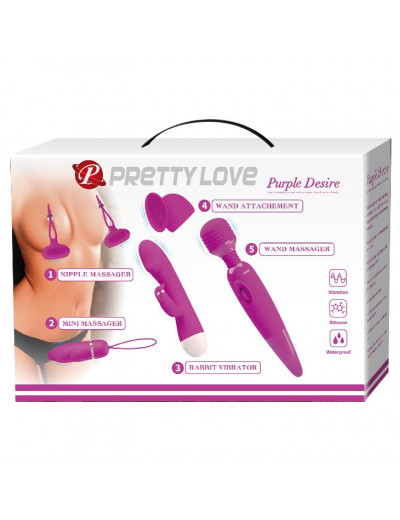 Женский вибронабор Purple Desire