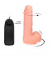 Реалистичный фаллоимитатор с ротацией Realistic Cock Vibe - 18 см.