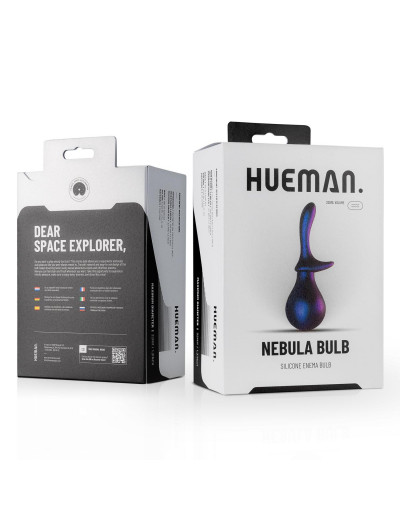 Фиолетовый анальный душ Nebula Bulb