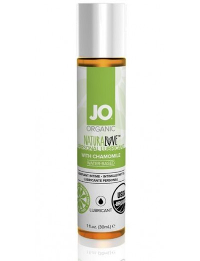 Лубрикант на водной основе с экстрактом ромашки JO NATURALOVE ORIGINAL - 30 мл.