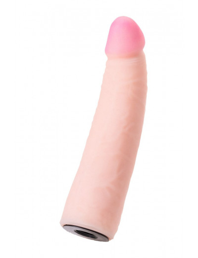 Телесный страпон на трусиках Realstick Jax - 17,9 см.