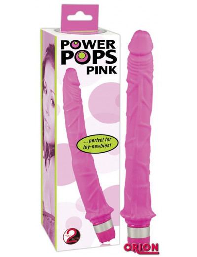 Розовый анальный вибратор Strong Anal Vibrator Pink - 17,5 см.