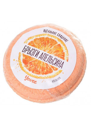Бомбочка для ванны «Брызги апельсина» с ароматом апельсина - 70 гр.