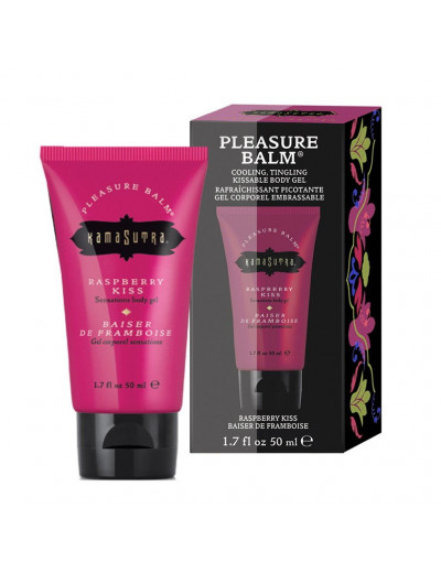 Возбуждающий бальзам для тела Pleasure Balm Raspberry Kiss - 50 мл.