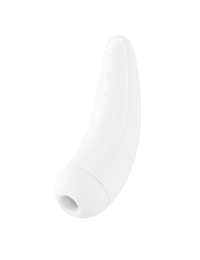 Белый вакуум-волновой стимулятор Satisfyer Curvy 2+