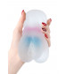 Прозрачный реалистичный мастурбатор Juicy Pussy Crystal Wave