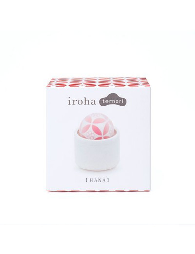 Белый вибромассажёр Temari Hana