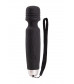 Черный мини-вибромассажер MINI WAND INTENSE POWER - 13,5 см.
