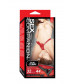 Красный страпон с вагинальной пробкой SEX COMPANION DUAL CLIMAX - 17 см.