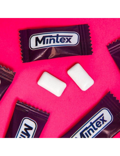 Жевательная резинка Mintex со вкусом мяты - 1 шт.