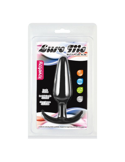 Анальная пробка LURE ME Classic Anal Plug L - 12,5 см.