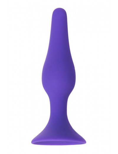Фиолетовая анальная втулка Toyfa A-toys - 12,5 см.