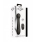 Черный вибромассажер Kegel Wand - 18,5 см.
