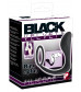 Чёрное эрекционное кольцо с анальной пробкой Black Velvets Ring   Plug