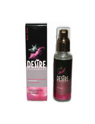 Увлажняющий гель с феромонами для женщин DESIRE - 60 мл.