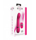 Розовый вибромассажер Kegel G - 20 см.