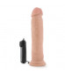 Телесный вибратор-реалистик Dr. Throb 9.5 Inch Vibrating Realistic Cock - 24,1 см.