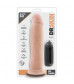 Телесный вибратор-реалистик Dr. Throb 9.5 Inch Vibrating Realistic Cock - 24,1 см.