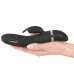 Черный вибратор-кролик с электростимуляцией E-Stim Rabbit Vibrator - 19,3 см.