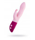 Розовый вибратор-кролик Hello Rabbit - 24,5 см.