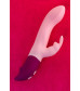 Розовый вибратор-кролик Hello Rabbit - 24,5 см.
