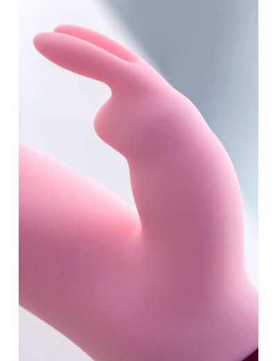 Розовый вибратор-кролик Hello Rabbit - 24,5 см.