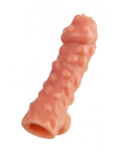 Насадка на фаллос с крупными бугорками EXTREME SLEEVE - 17,6 см.
