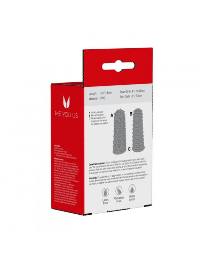 Набор из 2 насадок на пальцы Lust Fingers Sleeve