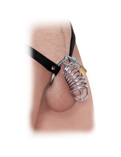 Кольцо верности Extreme Chastity Belt с фиксацией головки