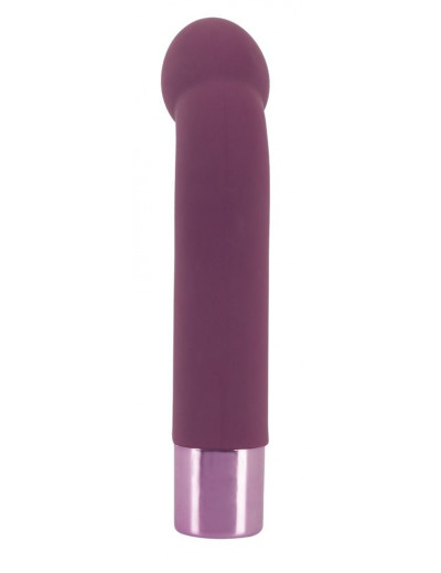 Фиолетовый G-стимулятор с вибрацией G-Spot Vibe - 16 см.