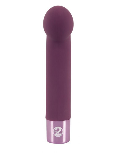Фиолетовый G-стимулятор с вибрацией G-Spot Vibe - 16 см.