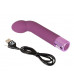 Фиолетовый G-стимулятор с вибрацией G-Spot Vibe - 16 см.