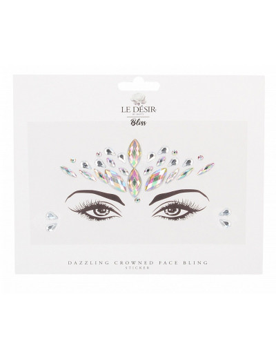 Украшение на лицо Dazzling Crowned Face