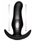 Черная анальная вибропробка Kinetic Thumping 7X Prostate Anal Plug - 13,3 см.
