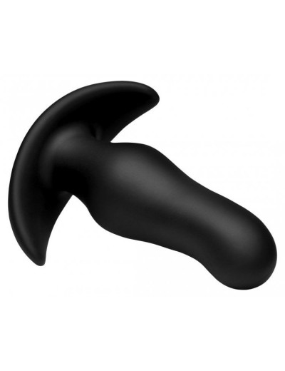 Черная анальная вибропробка Kinetic Thumping 7X Prostate Anal Plug - 13,3 см.