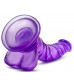 Фиолетовый фаллоимитатор Sweet n Hard 7 - 21,6 см.