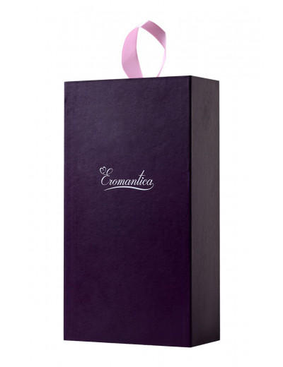 Фиолетовый стимулятор эрогенных зон Eromantica BUNNY - 12,5 см.