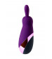 Фиолетовый стимулятор эрогенных зон Eromantica BUNNY - 12,5 см.