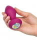 Фиолетовая анальная вибропробка с кристаллом Vibrating Crystal Probe - 10,75 см.