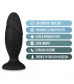 Черная силиконовая пробка Silicone Rocket Plug - 16,5 см.